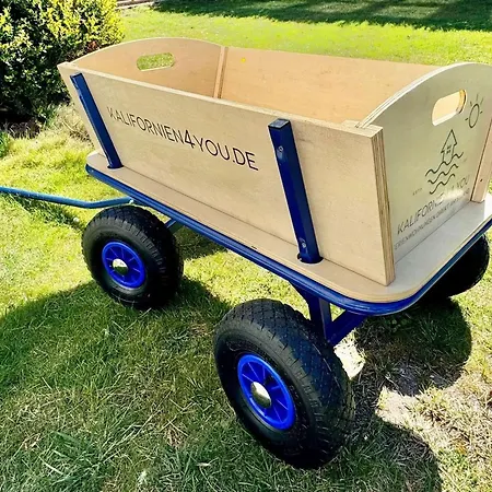 Steuerboard Mit Eingez Terrasse Direkt Am Hundestrand * Kalifornien